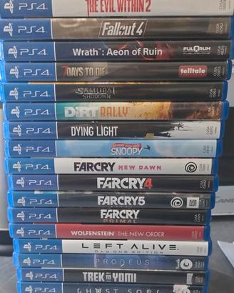 Giochi ps4 (leggere descrizione)