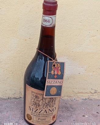 bottiglia vino Sizzano di Ponti Ghemme da collezio