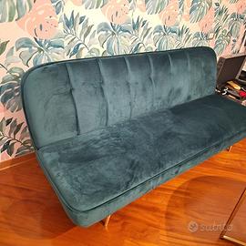 DIVANO LETTO IN VELLUTO