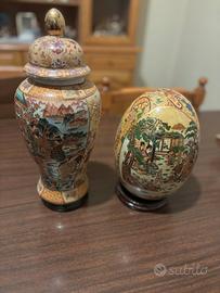 Coppia Vasi cinesi  satsuma