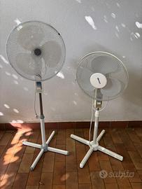 Due Ventilatori a piantana