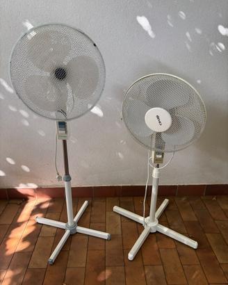 Due Ventilatori a piantana