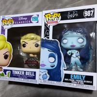 Lotto funko pop emily 987 e trilli tinker 1198