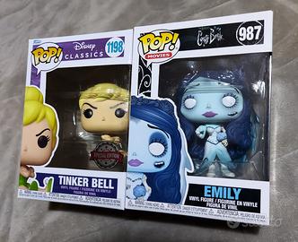 Lotto funko pop emily 987 e trilli tinker 1198