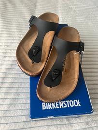 Birkenstock Gizeh infradito nere 36