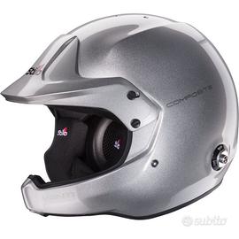 CASCO STILO WRC 20 SILVER per RALLY, SALITA, PISTA