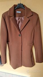Cappotto leggero primaverile marrone nuovo