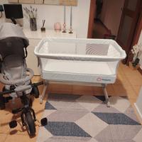 next2me Lionelo + triciclo Kinder Kraft  
