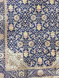 Grande Tappeto Blu fattura moderna