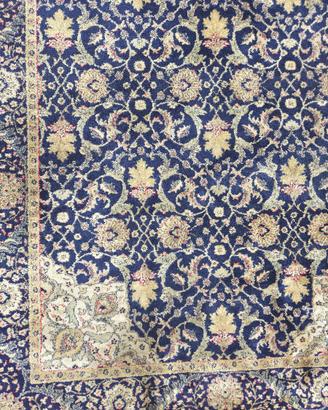 Grande Tappeto Blu fattura moderna