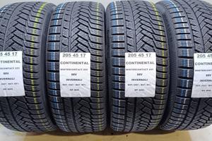 4 GOMME 205 45 17 CONTINENTAL INV RIF4045