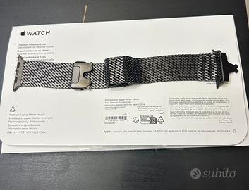 Cinturino titanium apple watch