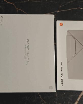 Xiaomi Pad 7 Pro con cover e focus pen