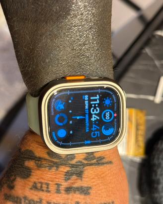 Apple watch iltra 4 silver