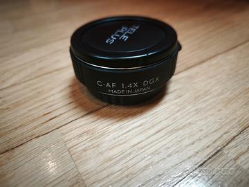 kenko teleconverter 1.4x c-af DGX. attacco Canon