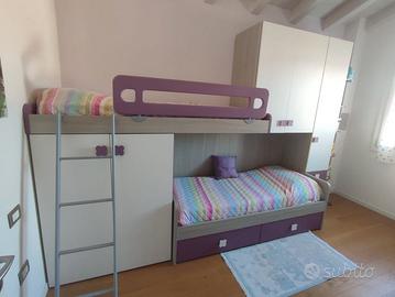 Cameretta bambini 2 letti