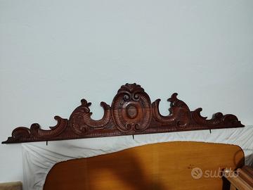 antica testiera letto primi 900