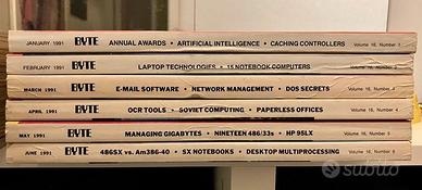 Rivista di informatica vintage: BYTE 1991 (US) 1/2
