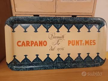vecchio vassoio Punt e Mes ,Carpano