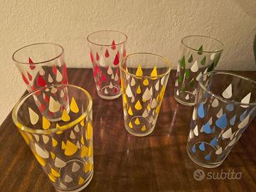 Set bicchieri vintage Nutella