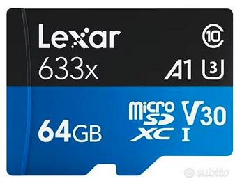 Memory card 64 GB Lexar