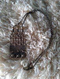 Pentti Sarpaneva ciondolo collana in bronzo Finlan