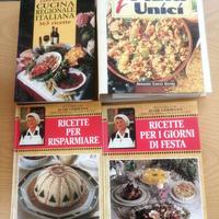 Libri vari di cucina