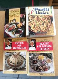 Libri vari di cucina