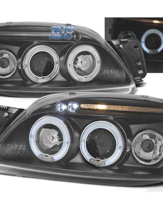 FARI FORD FIESTA 99-02 ANGEL EYES SFONDO NERO