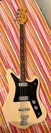 Basso elettrico Welson vintage white anni '60