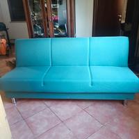 Divano letto turchese 