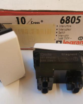 2 PZ - LEGRAND CROSS 680500 – INTERRUTTORE