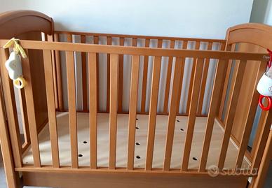 Lettino in legno Foppapedretti+ materasso