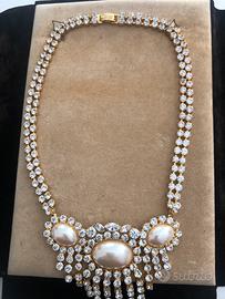 Collana strass