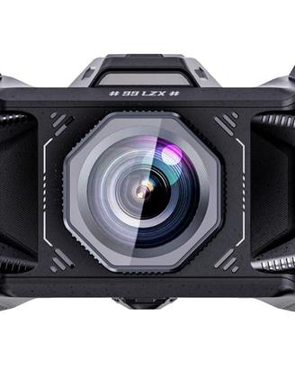 Fotocamera digitale Mirrorless, 4K, 8 Mpixel, WiFi