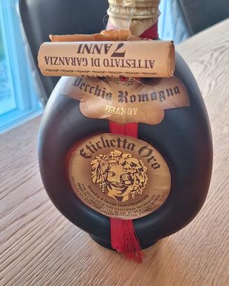 Vecchia romagna etichetta oro 1978