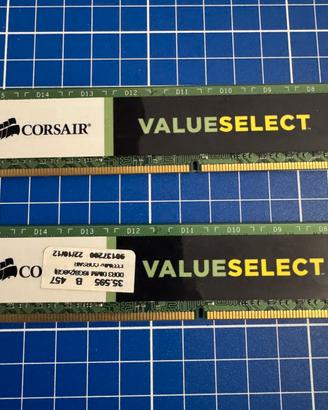 RAM Corsair ValueSelect 16GB (2x8GB) DDR3 1333 MHz