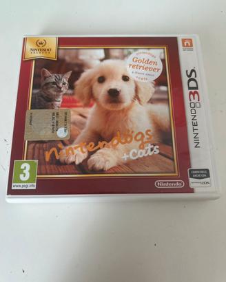 gioco per nintendo 3ds/2ds dogs+cats