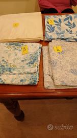 4 lenzuola e 4 federe 