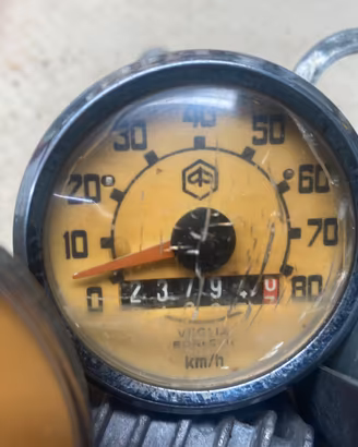 Contachilometri vespa 50 faro tondo