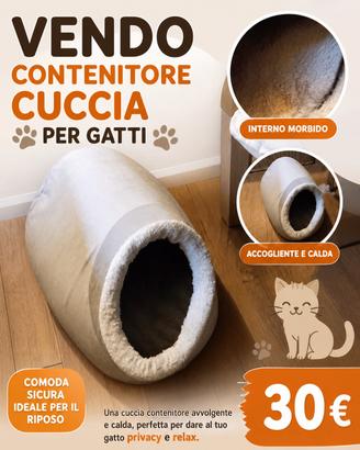 cuccia per gatti