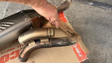 scarico Akrapovic completo per KTM Husqvarna e Gas