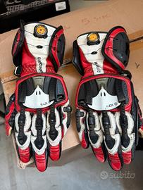 Guanti moto Knox rossi