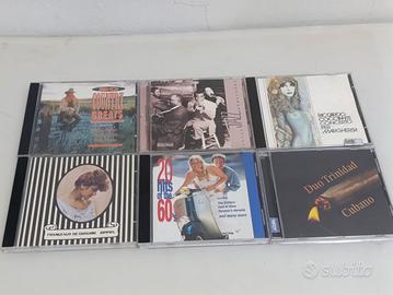 CD di vari generi musicali
