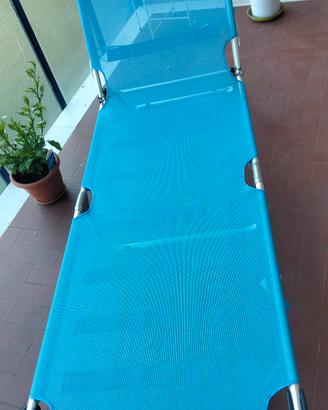 lettino da spiaggia pieghevole