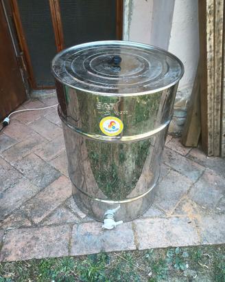 Maturatore miele completo 200kg acciao inox