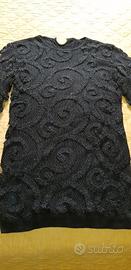 Maglione decorato con pizzo lurex Blumarine tg. 40