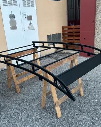 Bagagliera con rullo fiat fiorino 2017 portascale*