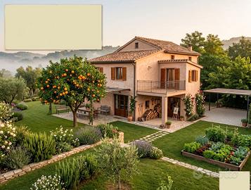 Casa rustica di campagna a Rose,abitabile,poco lav