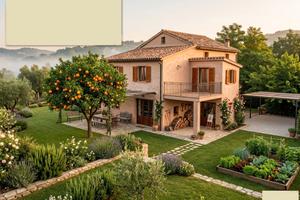 Casa rustica di campagna a Rose,abitabile,poco lav